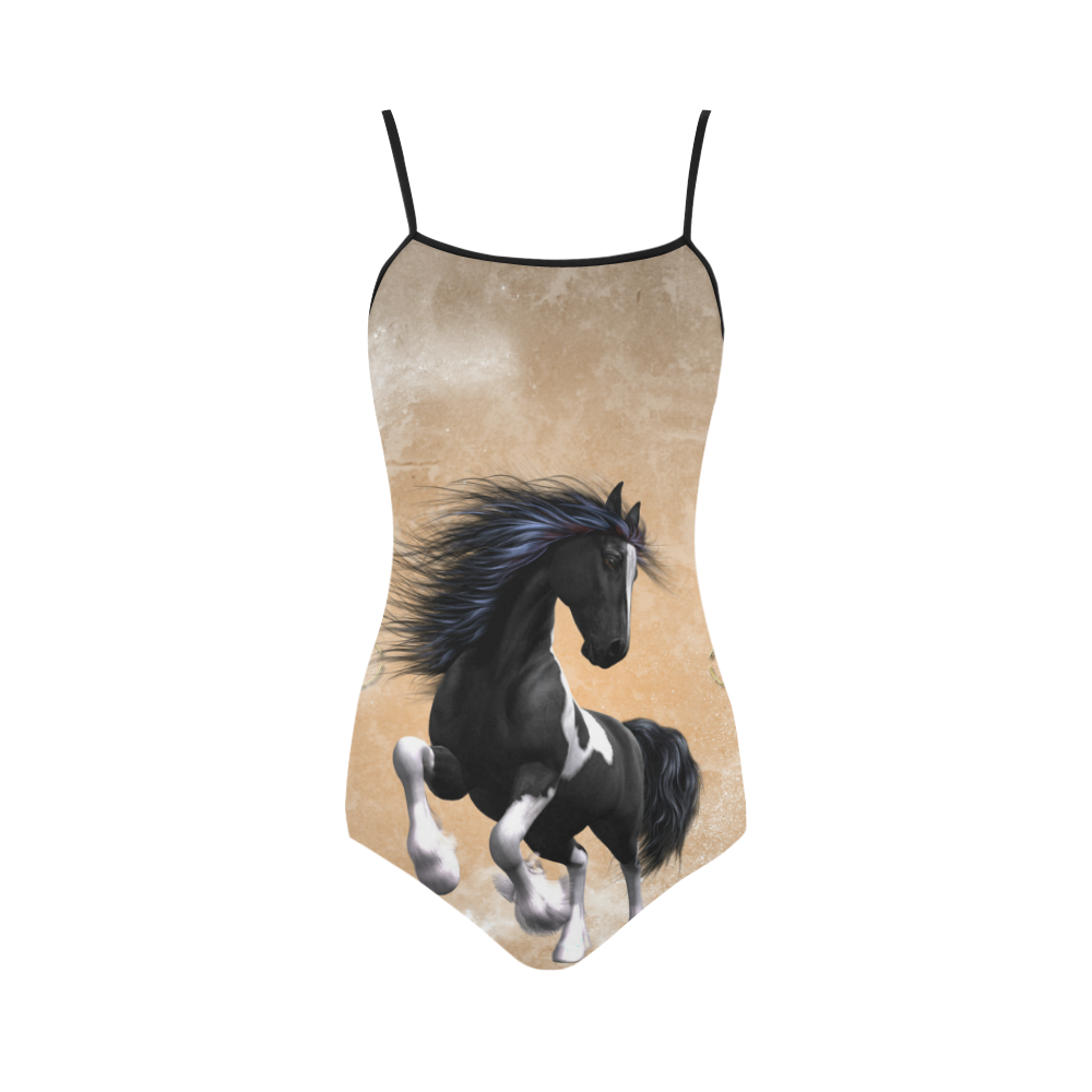 Wonderful horse Strap Swimsuit ( Model S05)