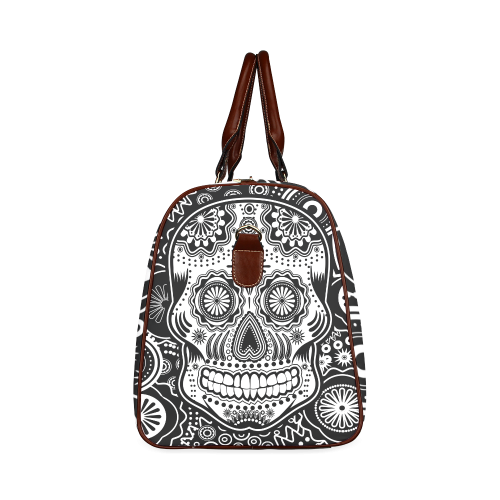 sugar skull Waterproof Travel Bag/Large (Model 1639)