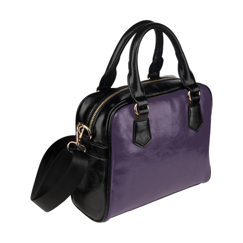 Indigo Color Accent Shoulder Handbag (Model 1634)