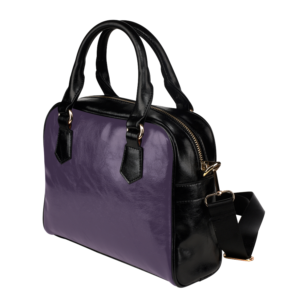 Indigo Color Accent Shoulder Handbag (Model 1634)