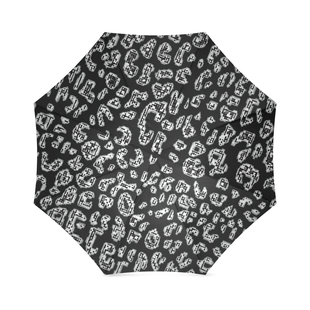 Abstract Graphic Foldable Umbrella (Model U01)