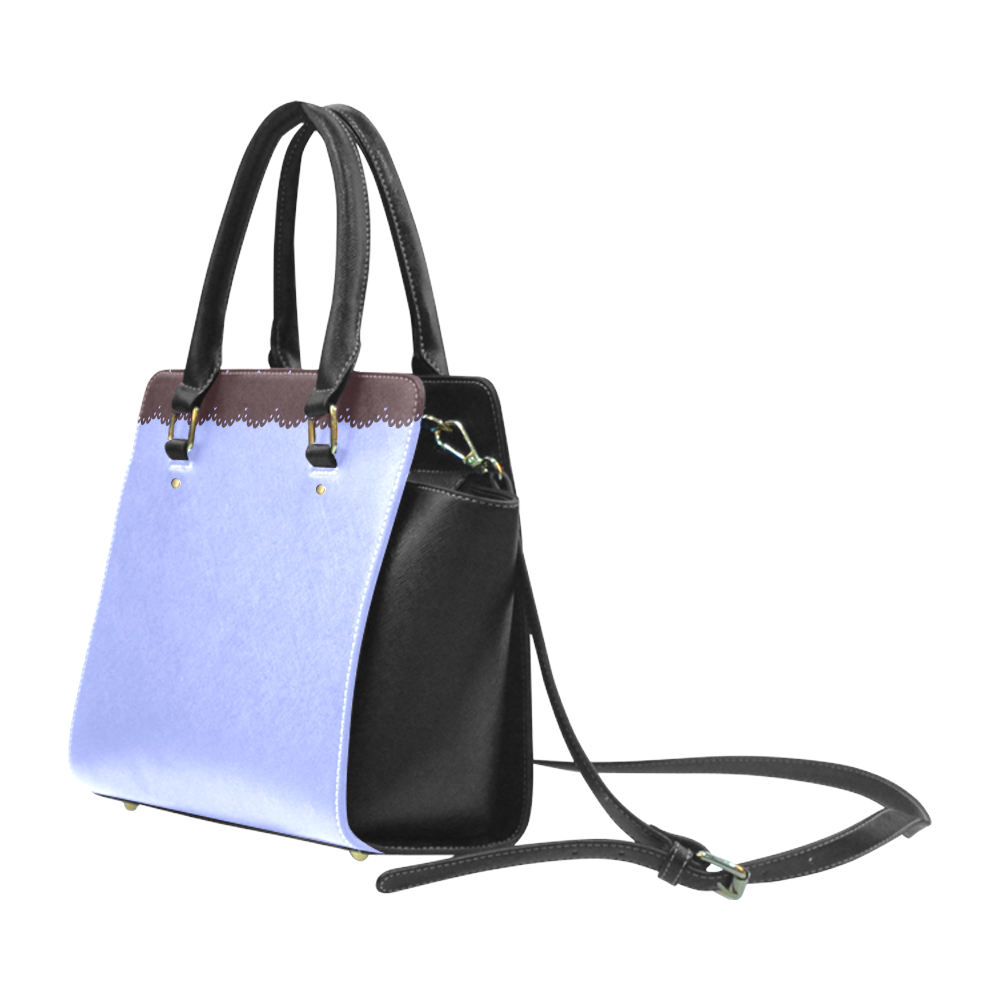 Light blue VAS2 Classic Shoulder Handbag (Model 1653)