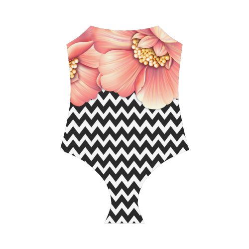 flower power Strap Swimsuit ( Model S05)