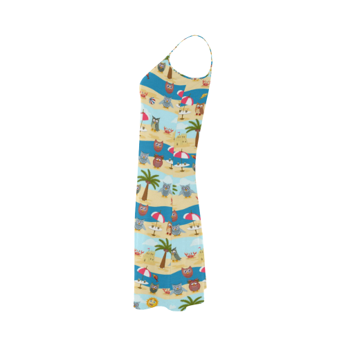 summer owls Alcestis Slip Dress (Model D05)