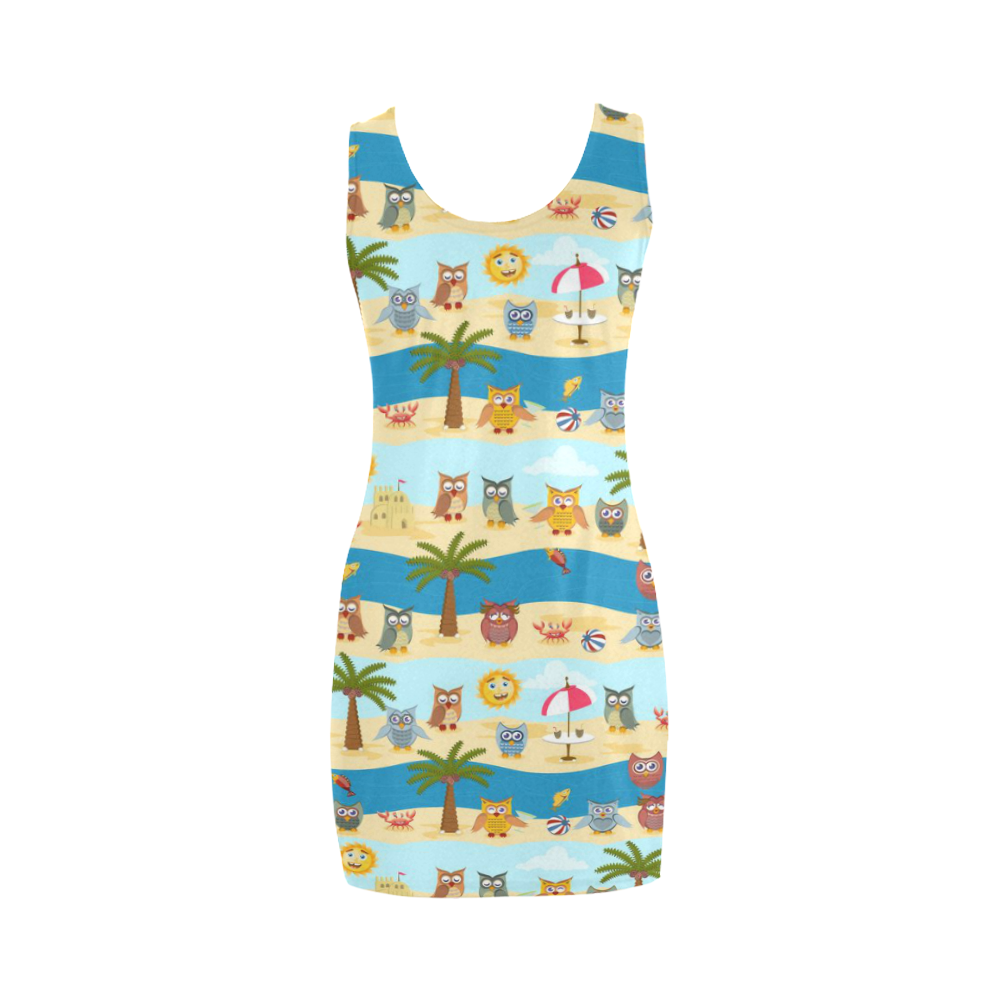 summer owls Medea Vest Dress (Model D06)