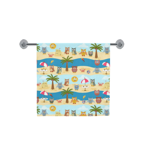 summer owls Bath Towel 30"x56"