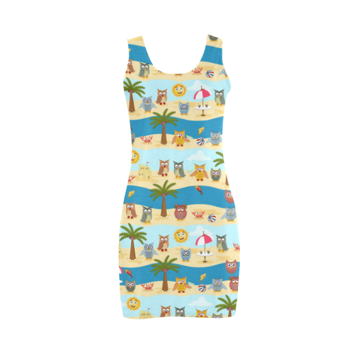 summer owls Medea Vest Dress (Model D06)