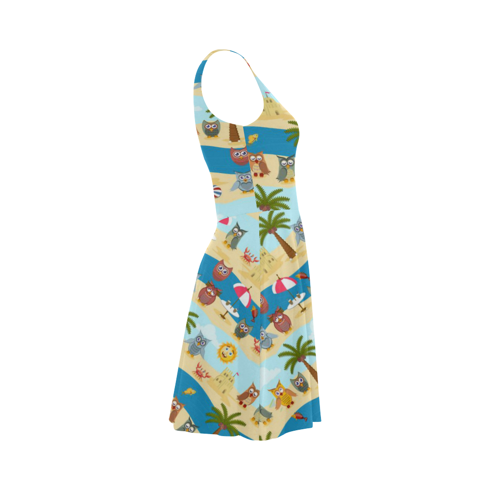 summer owls Atalanta Sundress (Model D04)