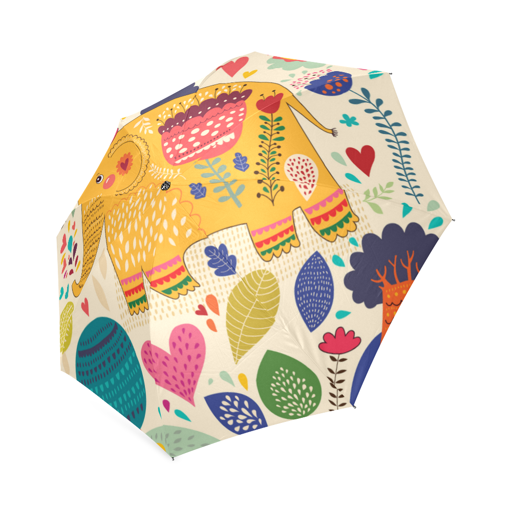 Elephant Foldable Umbrella (Model U01)