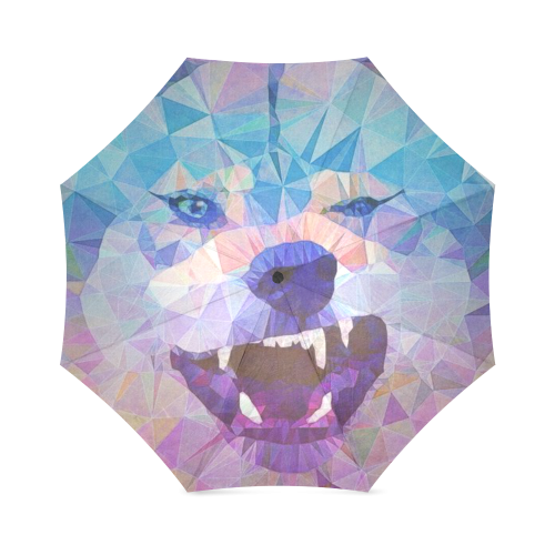 abstract wolf Foldable Umbrella (Model U01)