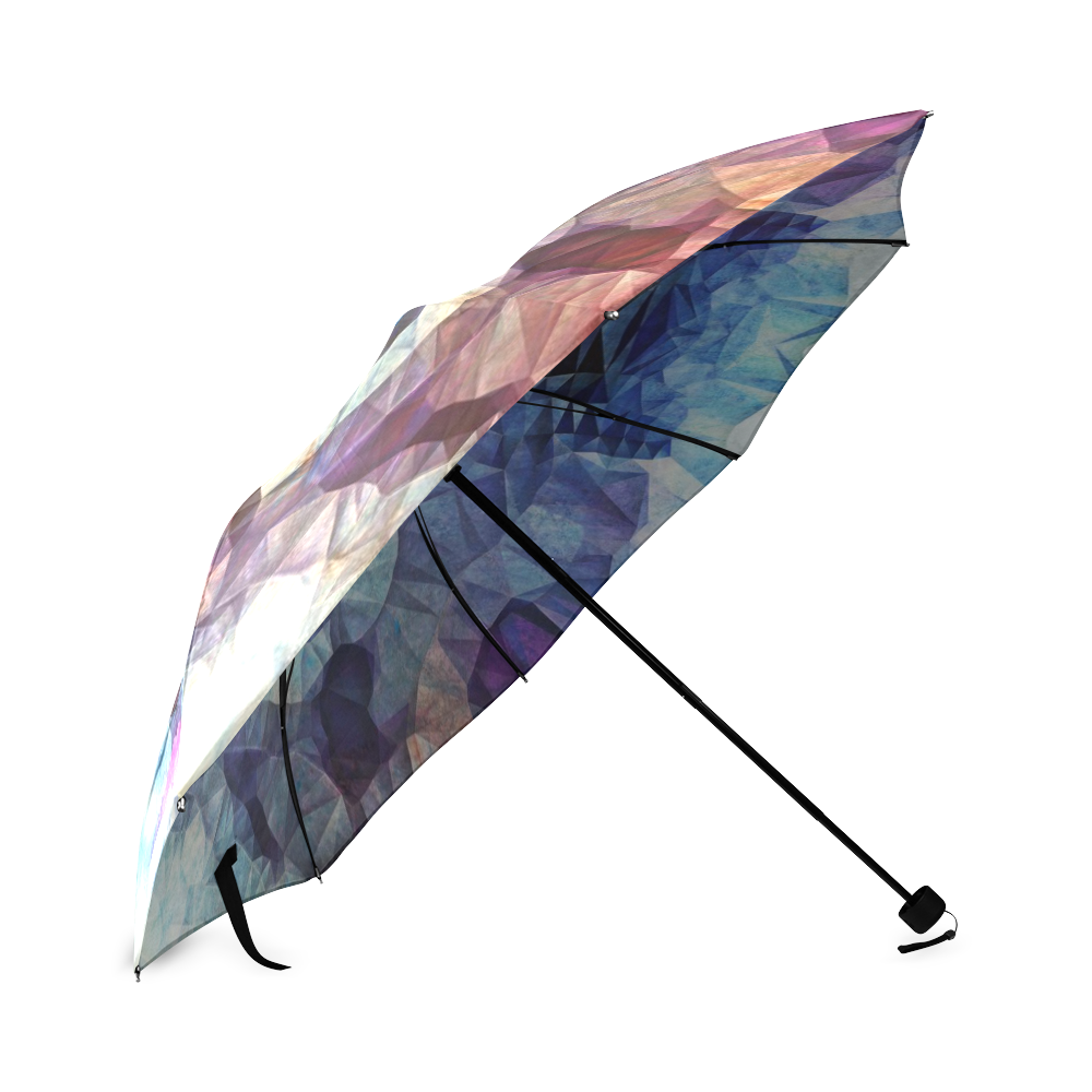 abstract kitten Foldable Umbrella (Model U01)