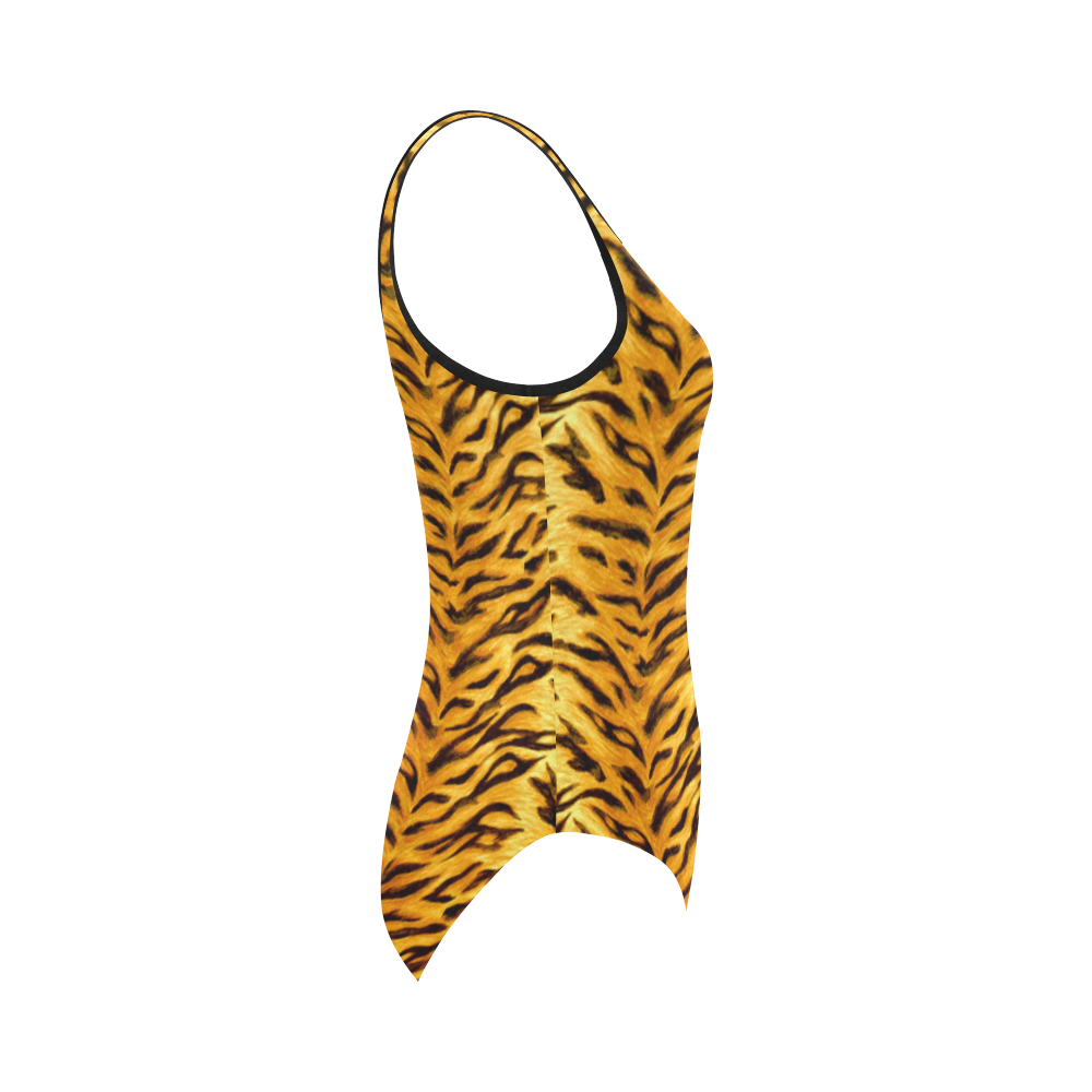 Tiger Vest One Piece Swimsuit (Model S04)