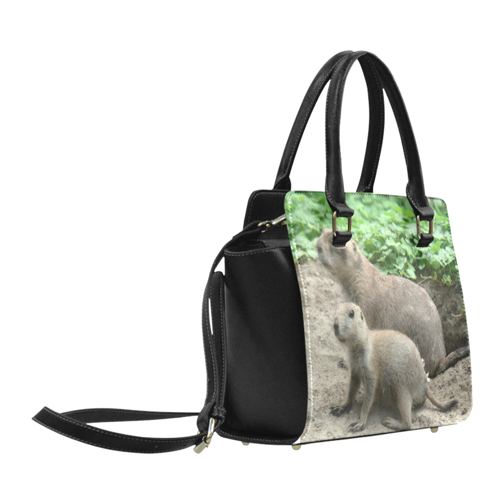 prairie dogs 04 Classic Shoulder Handbag (Model 1653)