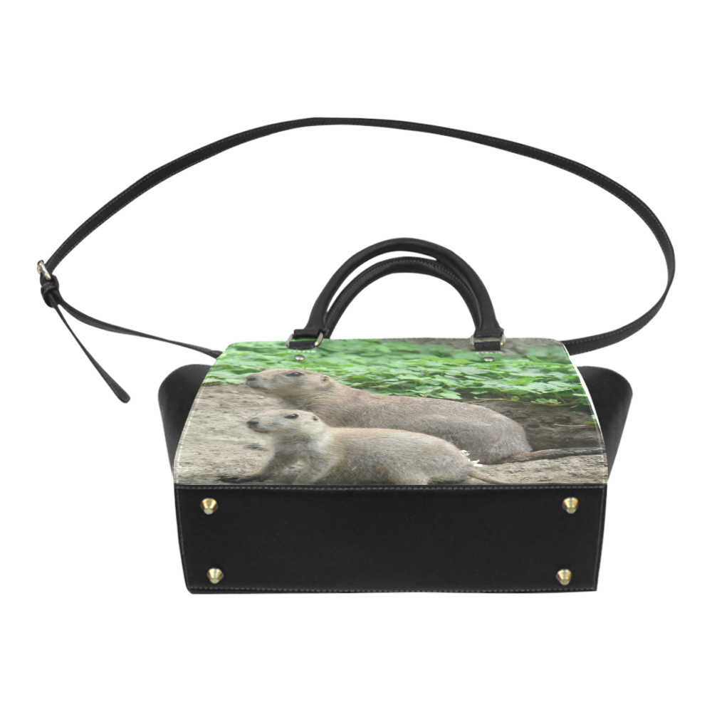 prairie dogs 04 Classic Shoulder Handbag (Model 1653)