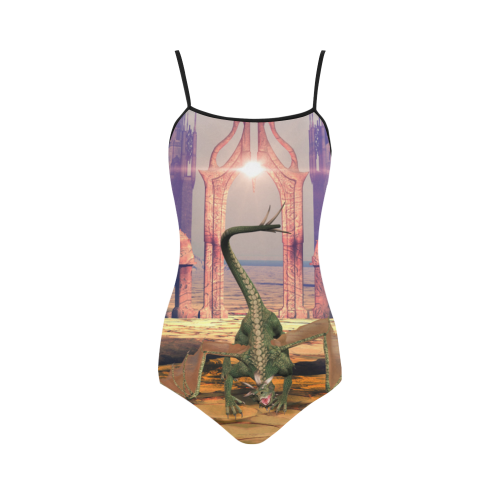 The dragon Strap Swimsuit ( Model S05)