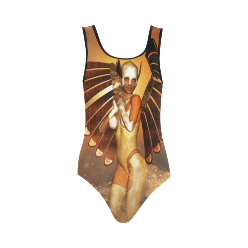 The angel Vest One Piece Swimsuit (Model S04)