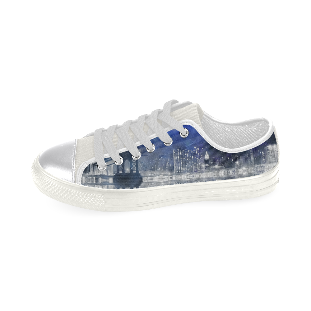 New! New York City Women's Classic Canvas Shoes (Model 018)