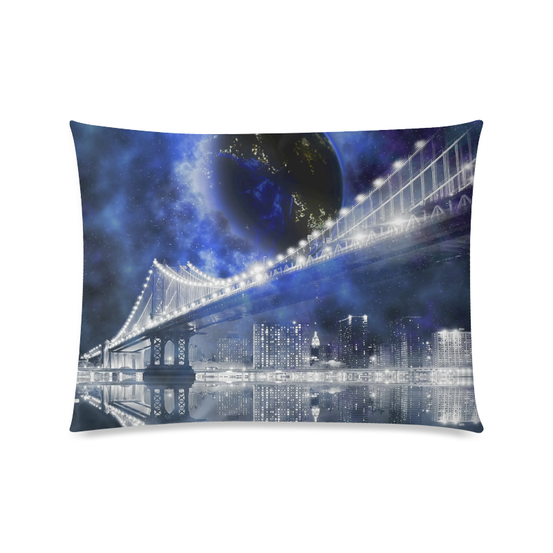 New! New York City Custom Picture Pillow Case 20"x26" (one side)