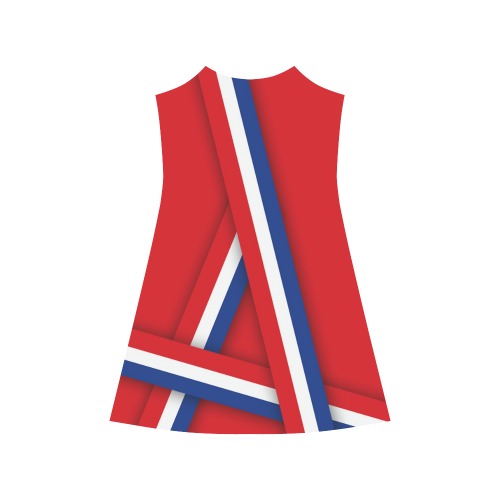 Norwegian butterfly-Annabellerockz Alcestis Slip Dress (Model D05)