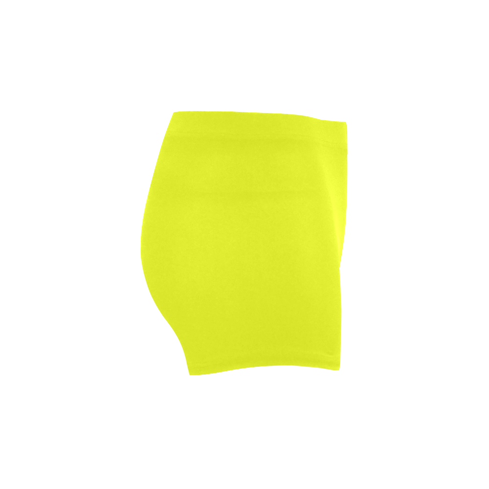 Yellow and black II VAS2 Briseis Skinny Shorts (Model L04)