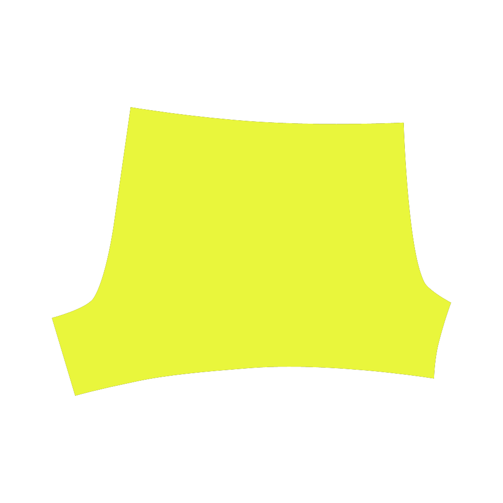 Yellow and black VAS2 Briseis Skinny Shorts (Model L04)