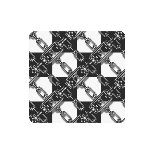 Checkered Chains Women's Clutch Wallet (Model 1637)