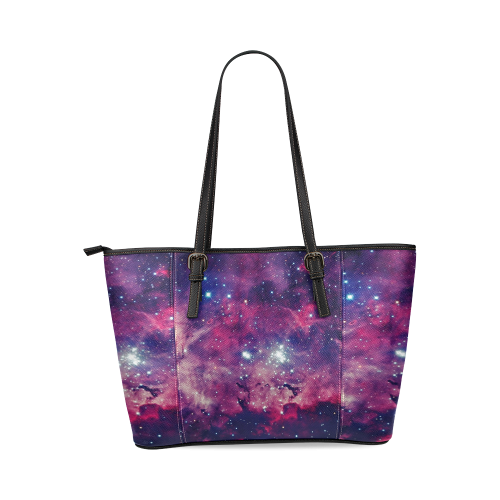 Galaxy Leather Tote Bag/Small (Model 1640)