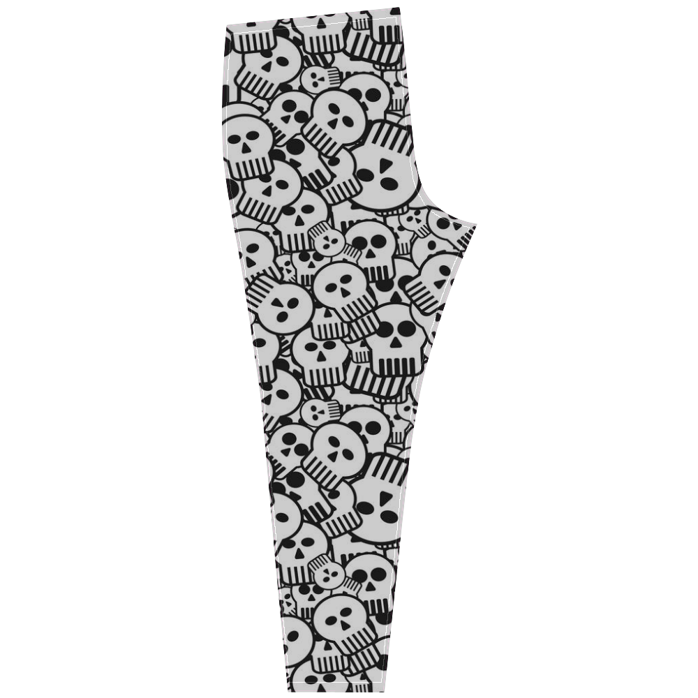 toon skulls Cassandra Women's Leggings (Model L01)