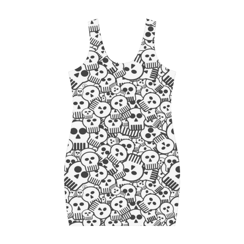 toon skulls Medea Vest Dress (Model D06)