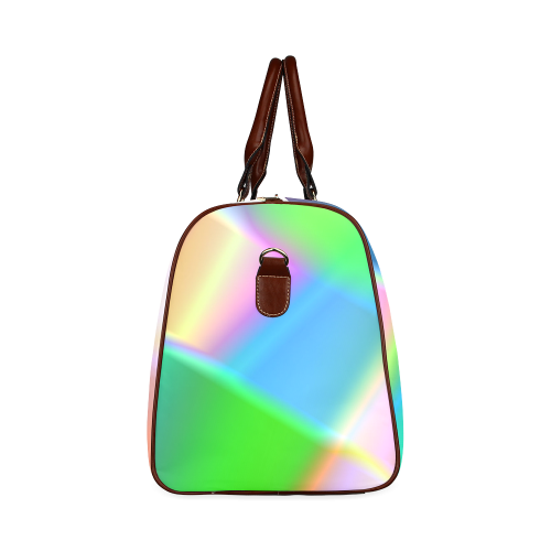 rainbow light Waterproof Travel Bag/Small (Model 1639)