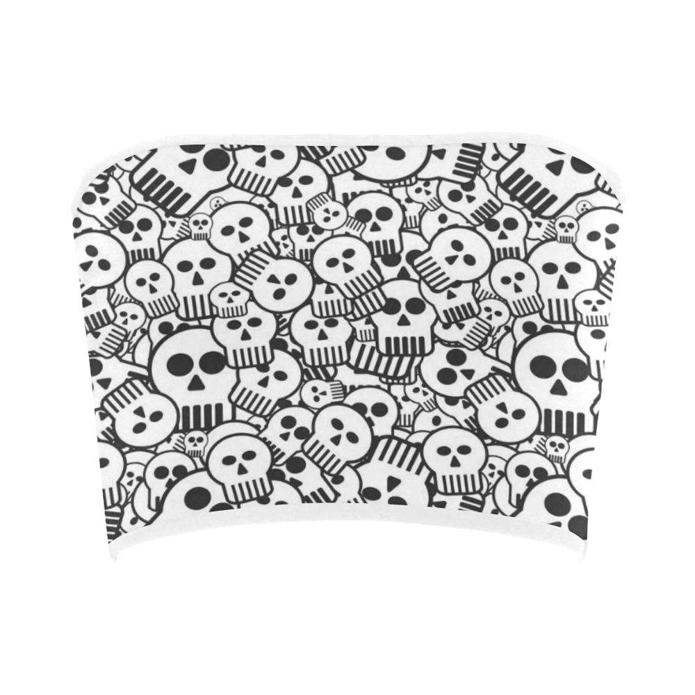 toon skulls Bandeau Top