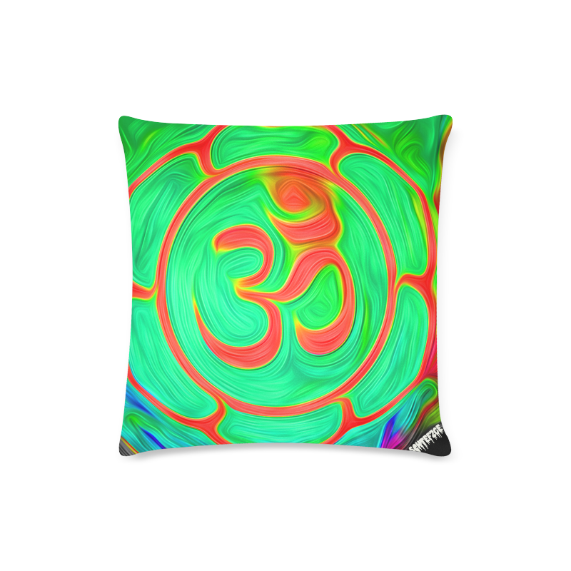 sd  ommm Custom Zippered Pillow Case 16"x16"(Twin Sides)