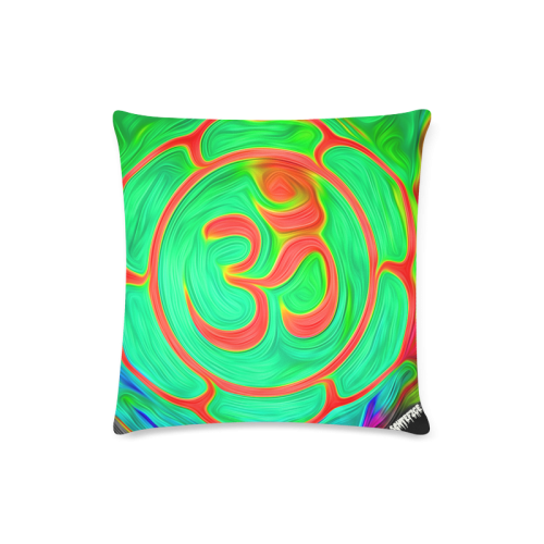 sd  ommm Custom Zippered Pillow Case 16"x16"(Twin Sides)