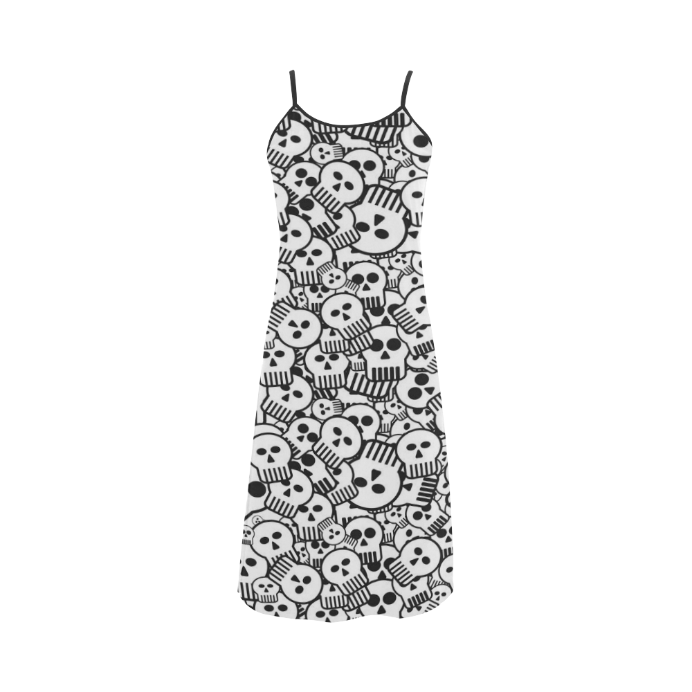 toon skulls Alcestis Slip Dress (Model D05)