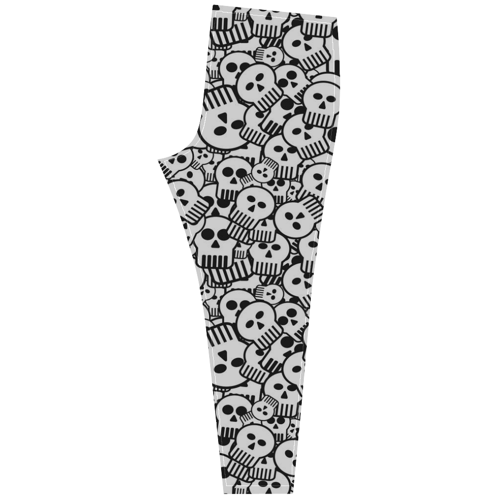 toon skulls Cassandra Women's Leggings (Model L01)