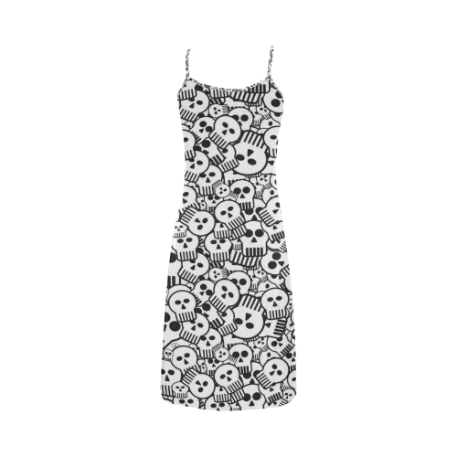 toon skulls Alcestis Slip Dress (Model D05)