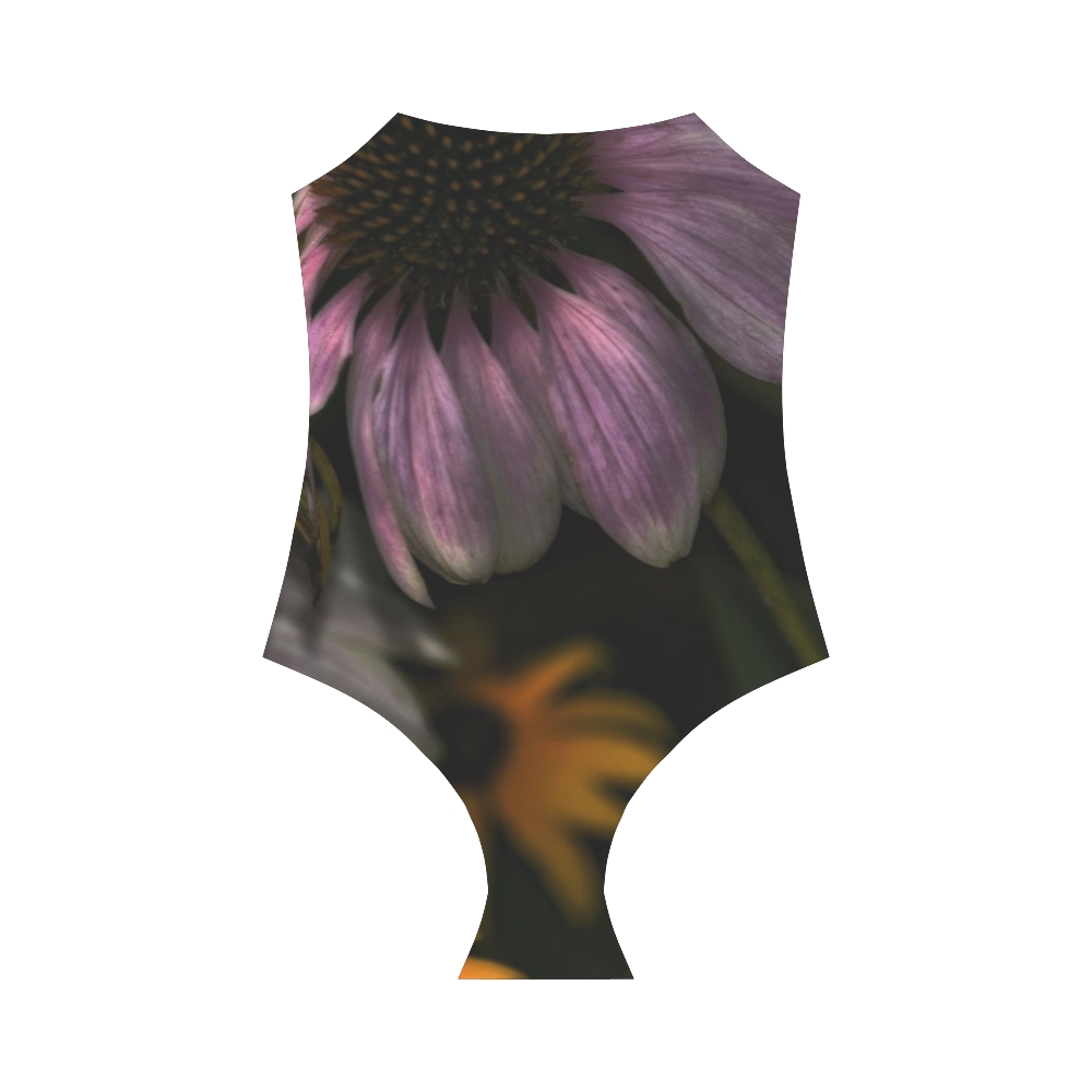 FLOWER GARDEN Strap Swimsuit ( Model S05)