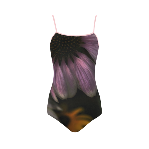 FLOWER GARDEN Strap Swimsuit ( Model S05)
