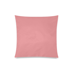 Strawberry Ice Color Accent Custom Zippered Pillow Case 20"x20"(Twin Sides)