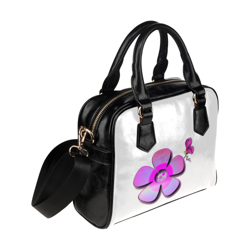 Fairy Flower Shoulder Handbag (Model 1634)