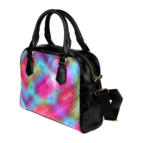 rainbow geometry 7 Shoulder Handbag (Model 1634)