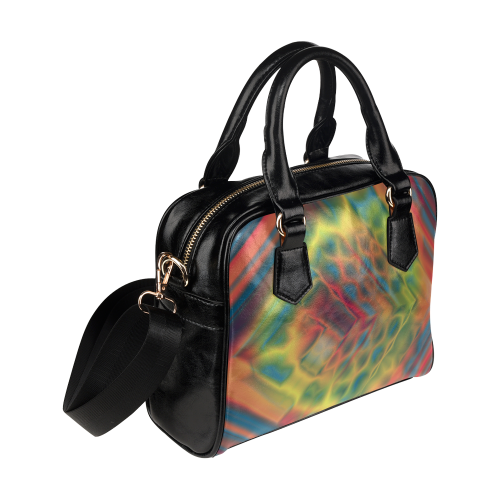 Flaming Colors Shoulder Handbag (Model 1634)