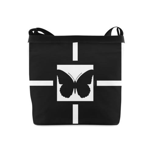 Butterfly Squares Crossbody Bags (Model 1613)