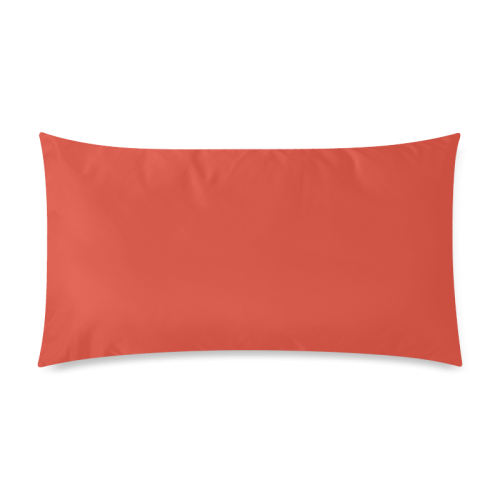 Fiesta Color Accent Rectangle Pillow Case 20"x36"(Twin Sides)