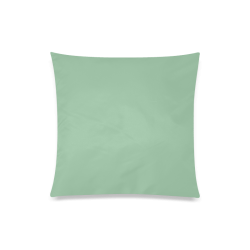 Hemlock Color Accent Custom Zippered Pillow Case 20"x20"(Twin Sides)