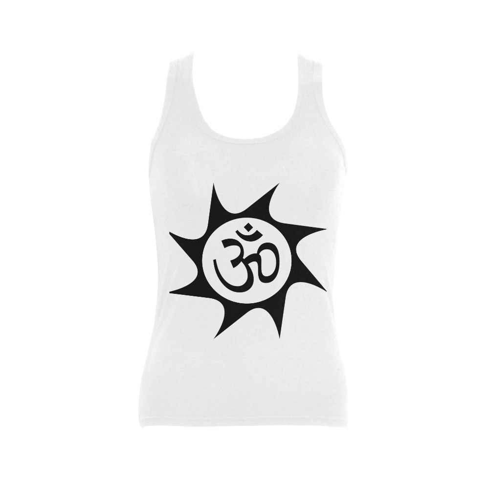 OM Women's Shoulder-Free Tank Top (Model T35)