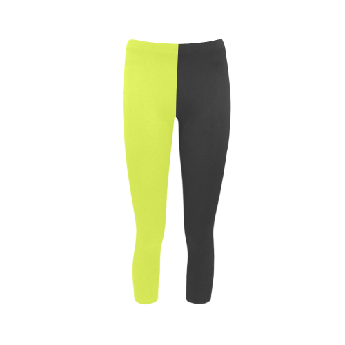 Neon & Black VAS2 Capri Legging (Model L02)