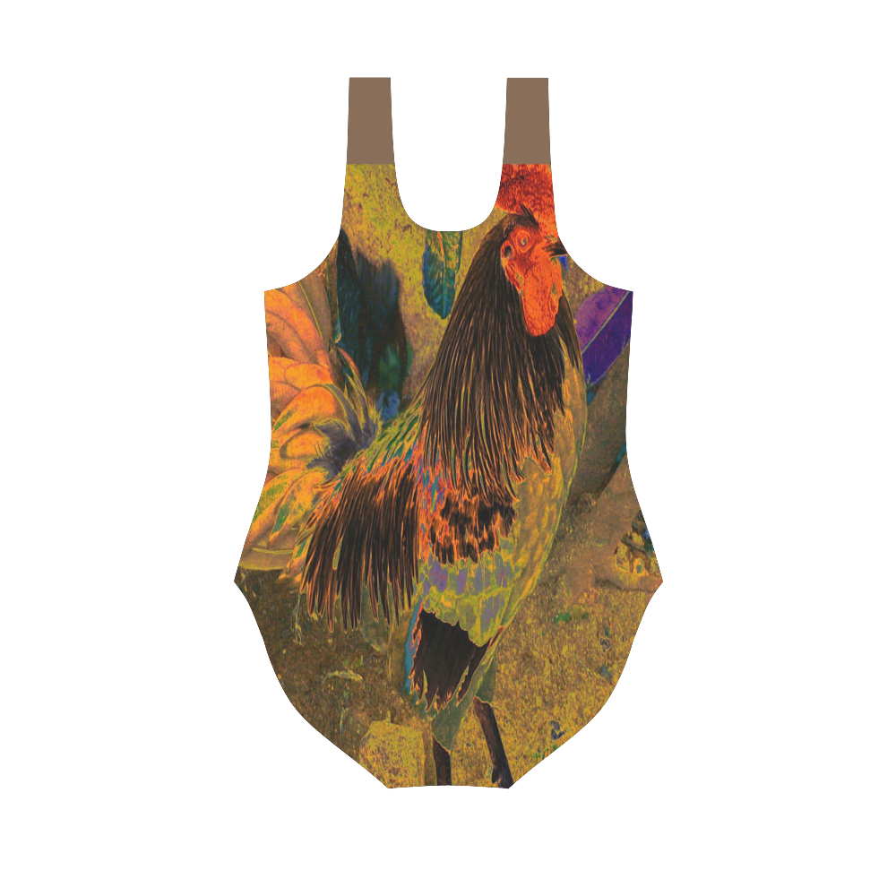 A. Doodle 2 Vest One Piece Swimsuit (Model S04)