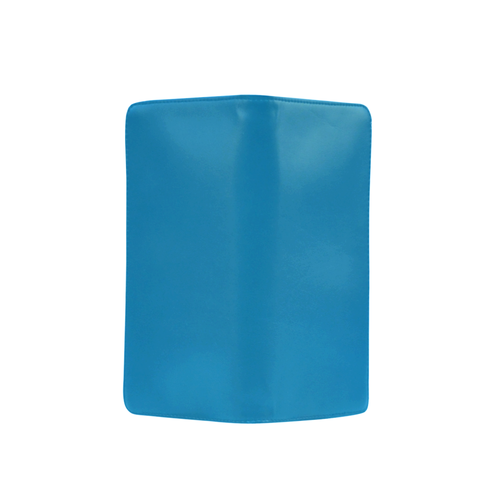 Methyl Blue Color Accent Men's Clutch Purse （Model 1638）