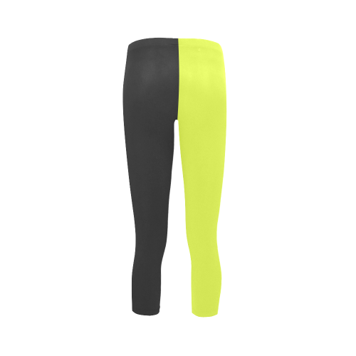 Neon & Black VAS2 Capri Legging (Model L02)